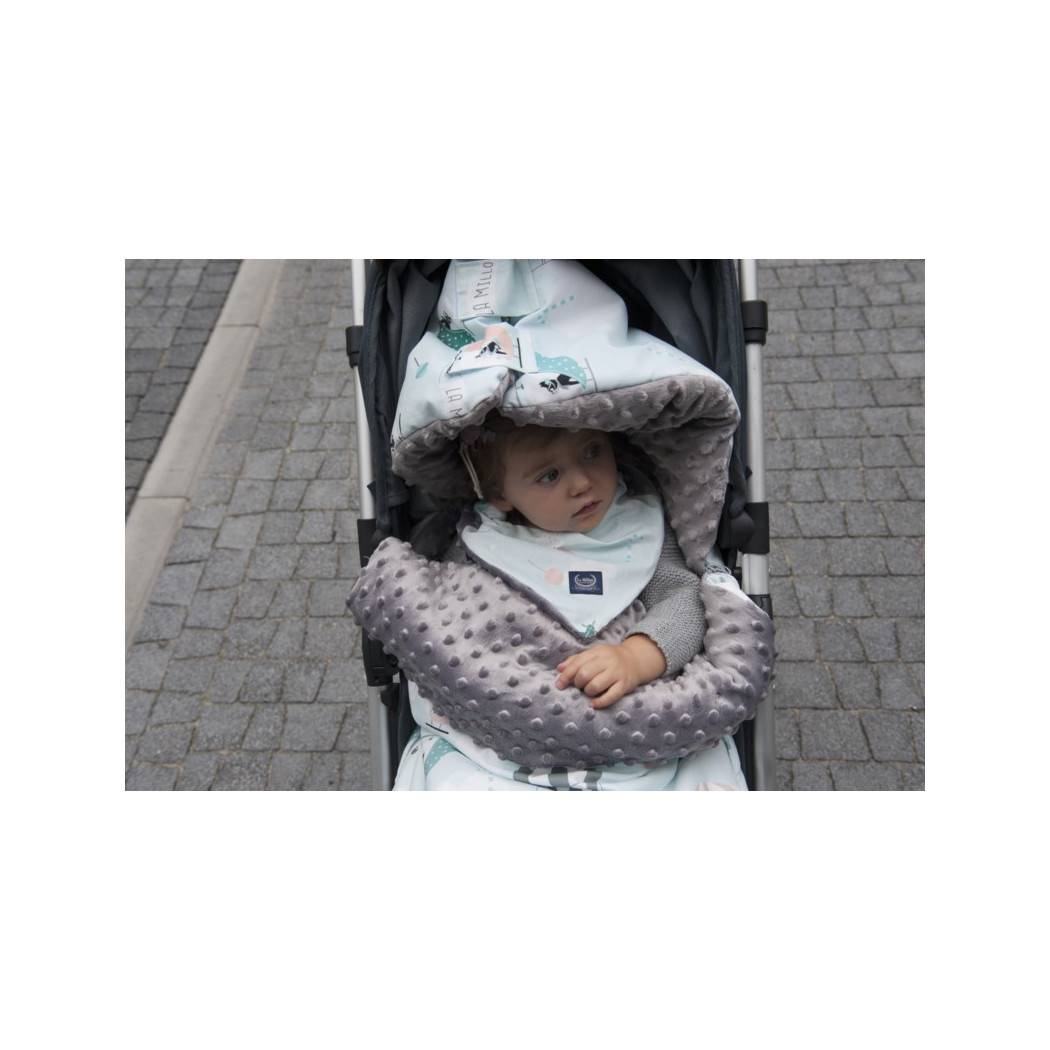 Mięciutka Apaszka - Blue Birds - Deep Ocean - La Millou