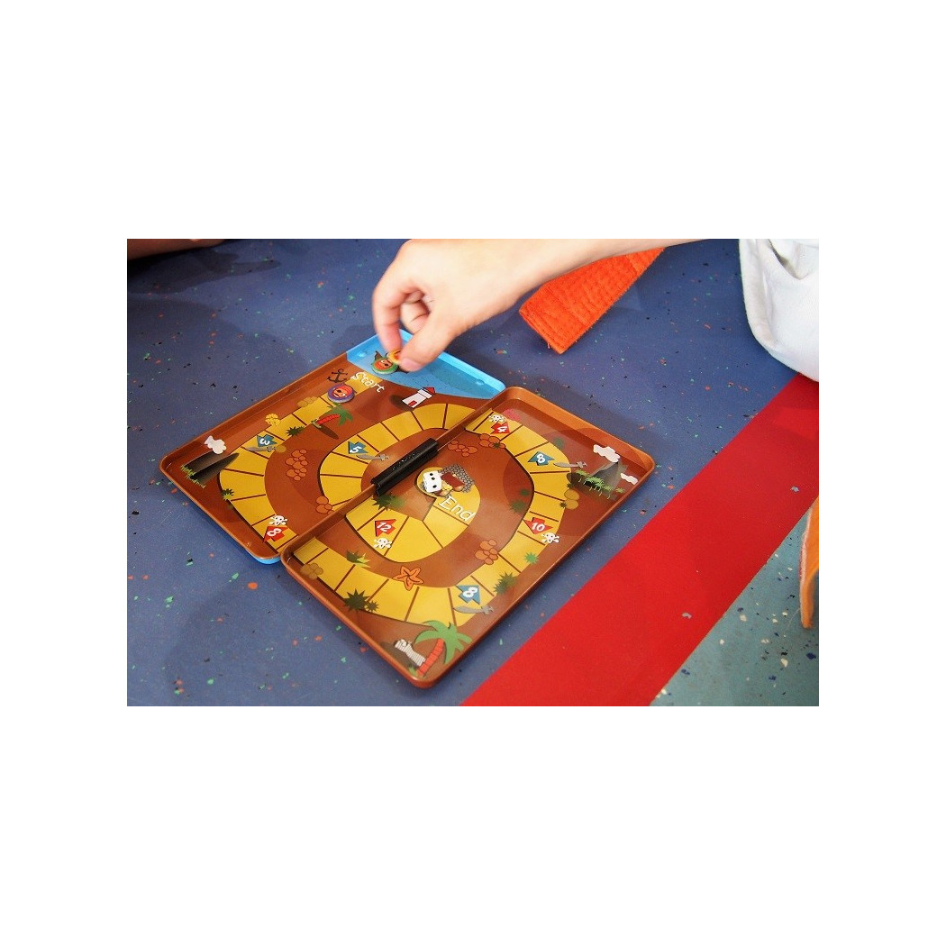 Wyspa Skarbów - Podróżna gra magnetyczna The Purple Cow