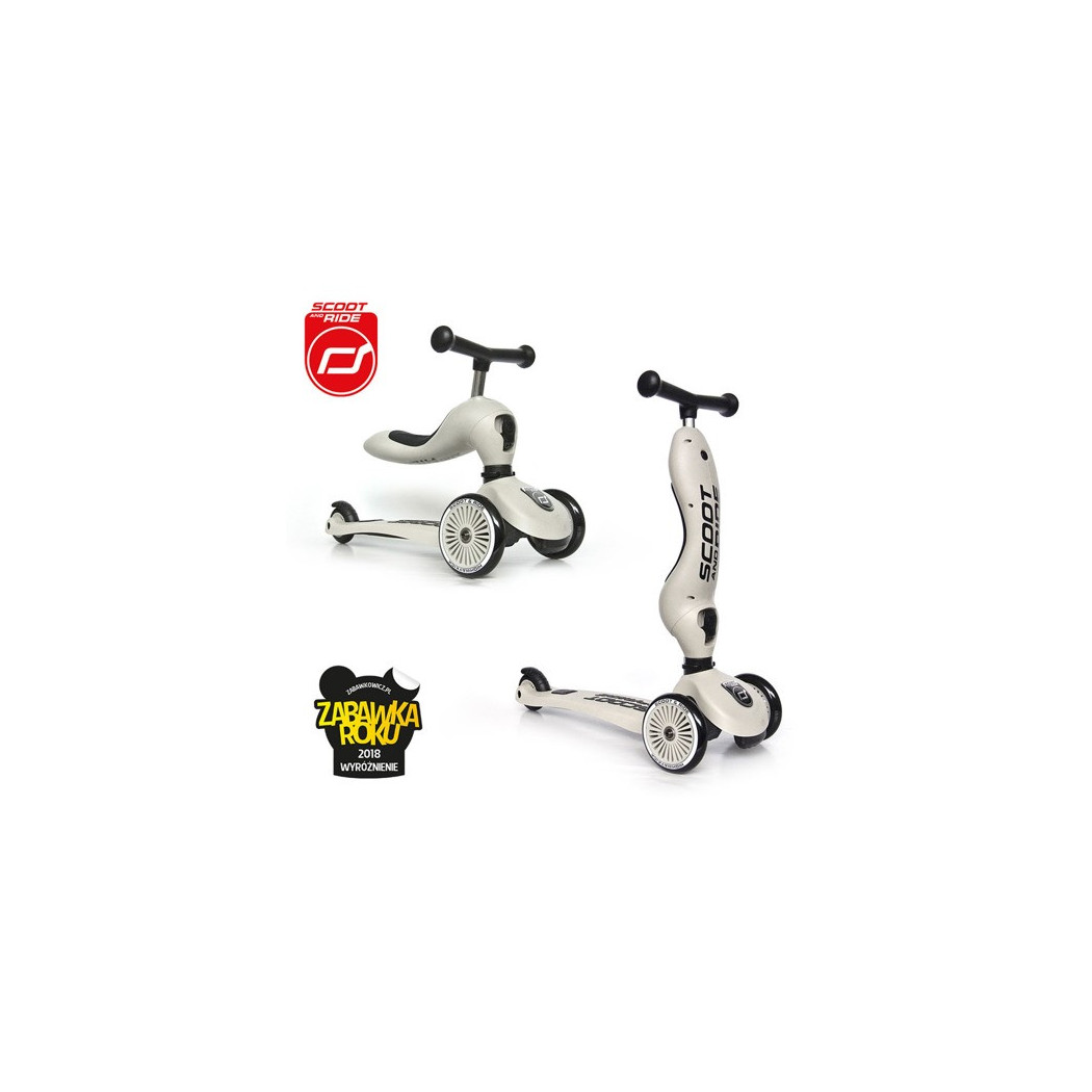 Ash - Highwaykick1 2w1 - Jeździk i hulajnoga 1-5 lat - Scootandride Scoot&Ride