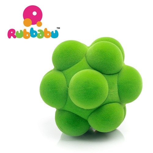 Sensoryczna piłka bąble - zielona - Rubbabu