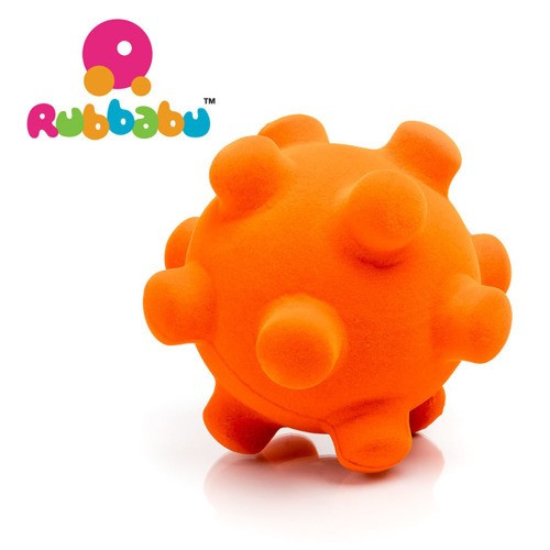 Sensoryczna piłka mina - pomarańczowa - Rubbabu