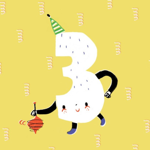 Kartka Urodzinowa - Happy Birthday 3 - Pieskot