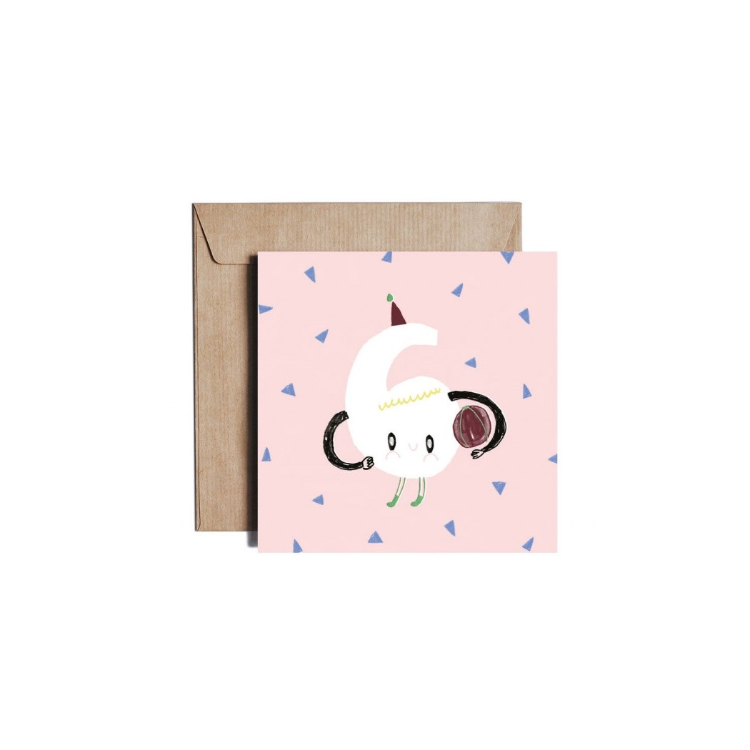 Kartka Urodzinowa - Happy Birthday 6 - Pieskot