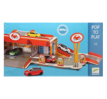 Układanka przestrzenna 3D - Garaż  - Djeco