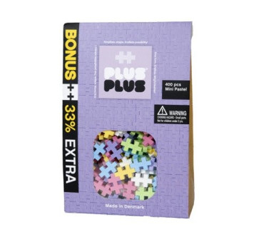 Mini Pastel - Klocki - Puzzle - 300 szt + 100 - Edycja Limitowana - Plus-Plus