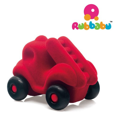 Wóz strażacki sensoryczny - czerwony - Rubbabu
