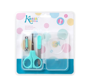 Zestaw do manicure - niebieski -  Kiokids
