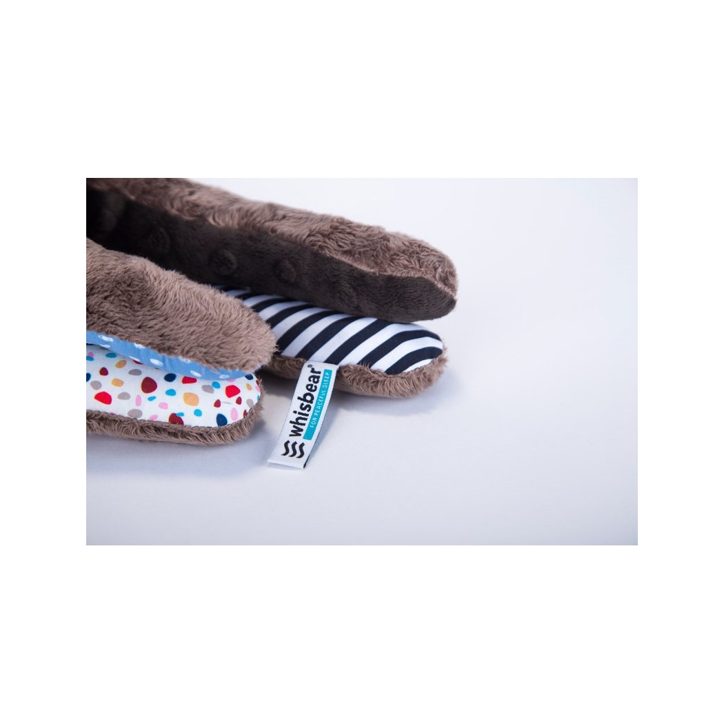 Whisbear - Leniwiec E-zzy - Sensor Płaczu - Aplikacja - Szumiący Miś z funkcją cry sensor obsługiwany przez aplikację smartfon