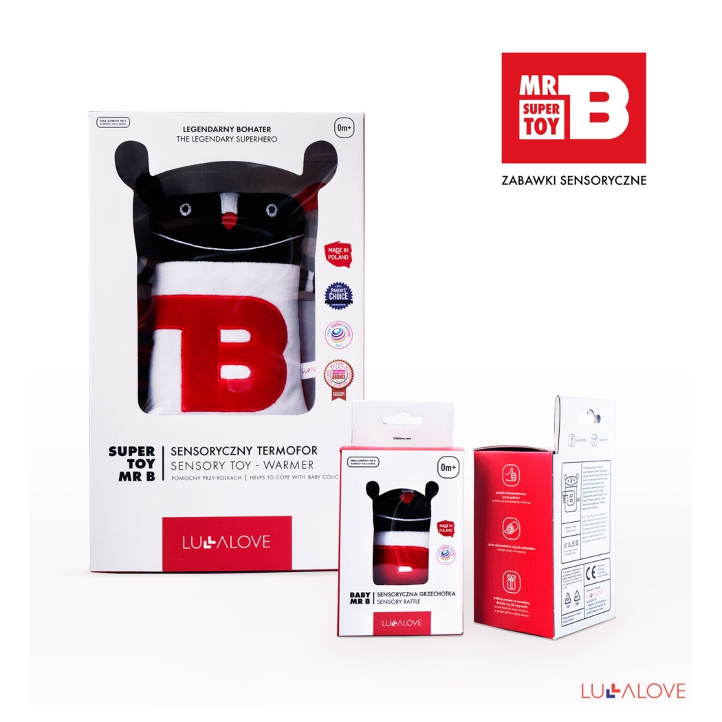 Super Zabawka MRB - Przytulanka Termofor - Na Kolkę -  LullaLove