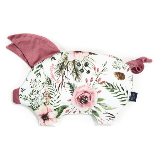 Podusia Sleepy Pig - Wild Blossom - Mullbery - La Millou - Velvet Collection