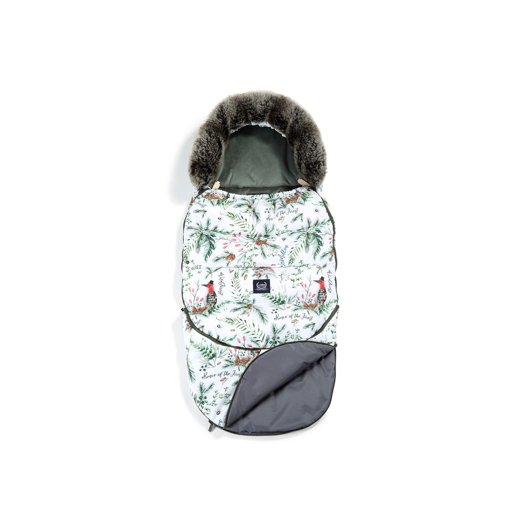 Śpiwór - Stroller Bag - Aspen Winterproof - Khaki - La Millou Velvet Collection