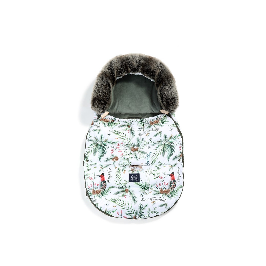 Śpiwór - Stroller Bag - Aspen Winterproof - Khaki - La Millou Velvet Collection