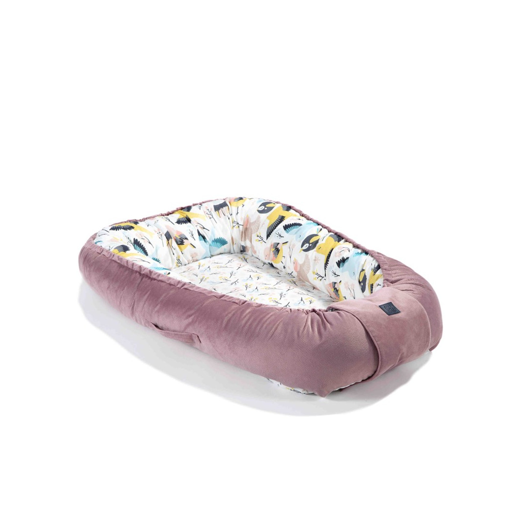 Baby Nest - Gniazdko - Cute Bids & French Lavender - La Millou - Velvet Collection