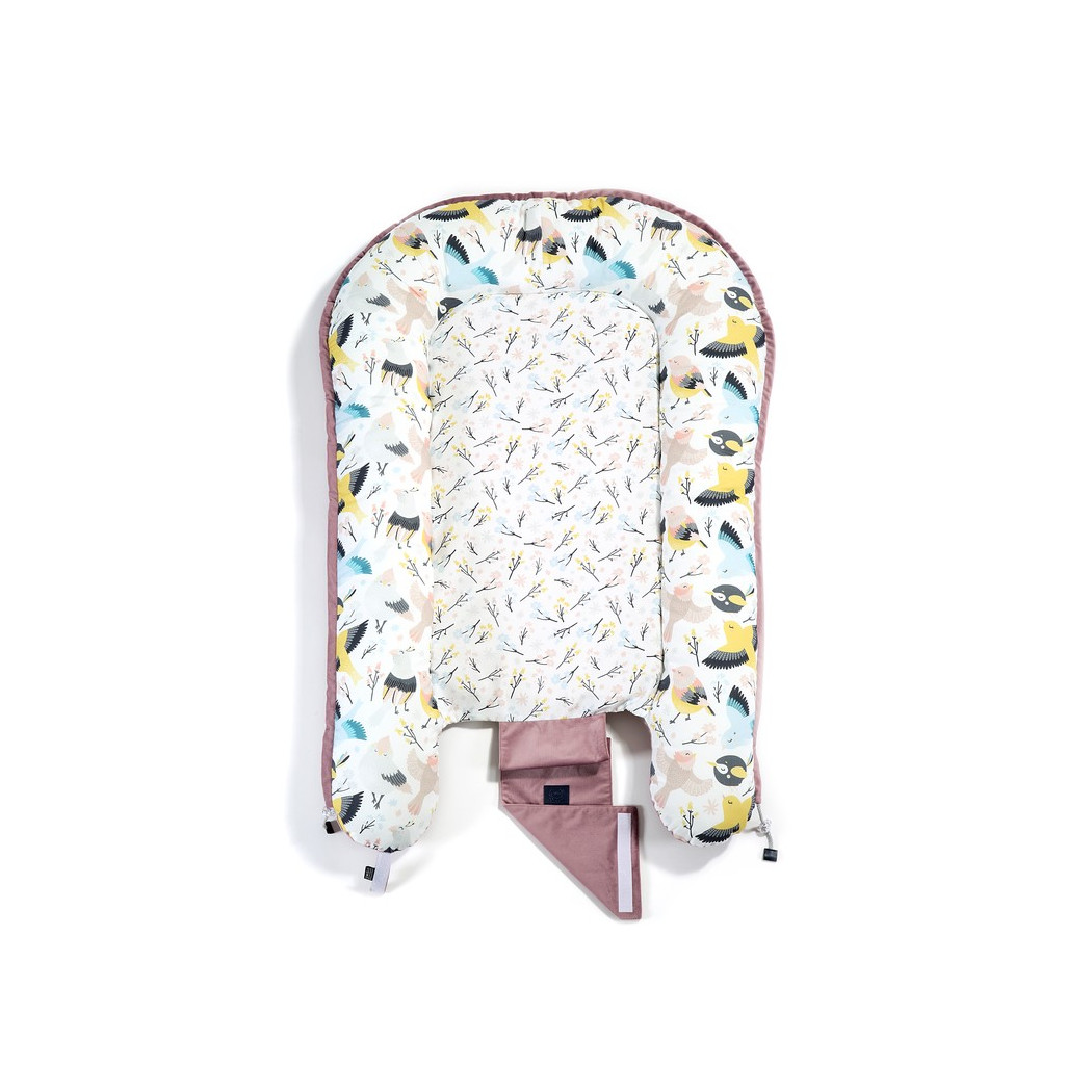 Baby Nest - Gniazdko - Cute Bids & French Lavender - La Millou - Velvet Collection