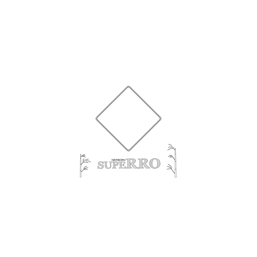 SupeRRO newborn gray - szary kocyk/otulacz bambusowy 70x70 - LullaLove