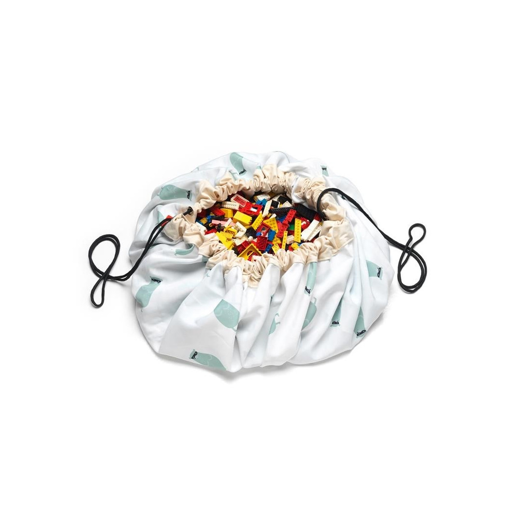 WOREK PLAY&GO - TORY KOLEJOWE/MISIE - Mata Do Zabawy Przechowywanie Zabawek