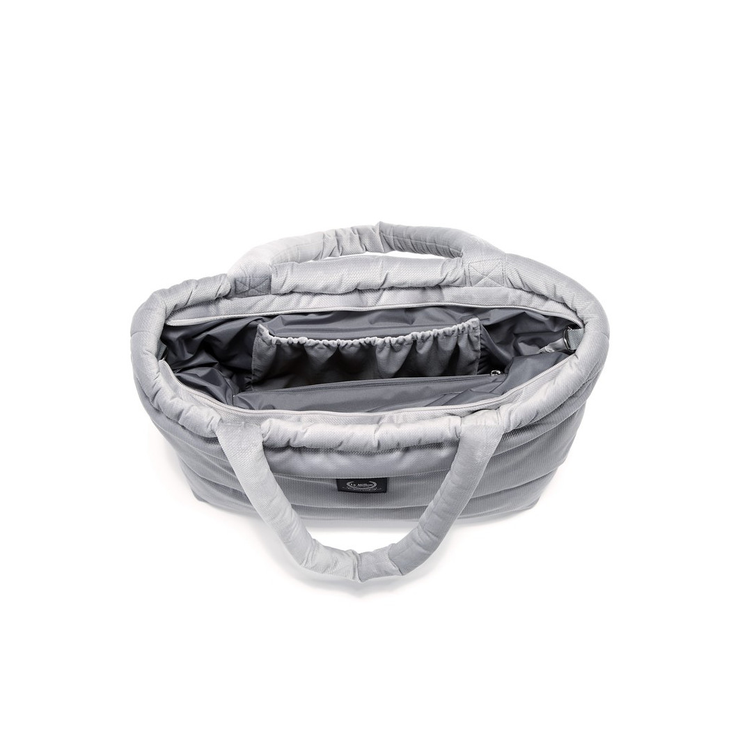 Torba na zakupy - Shopper Bag - Aspen Winterproof - Dark Grey - La Millou Velvet Collection