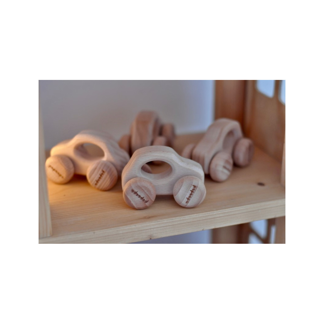 Samochodzik Drewniany Popaopa - Autko Lupo Toys