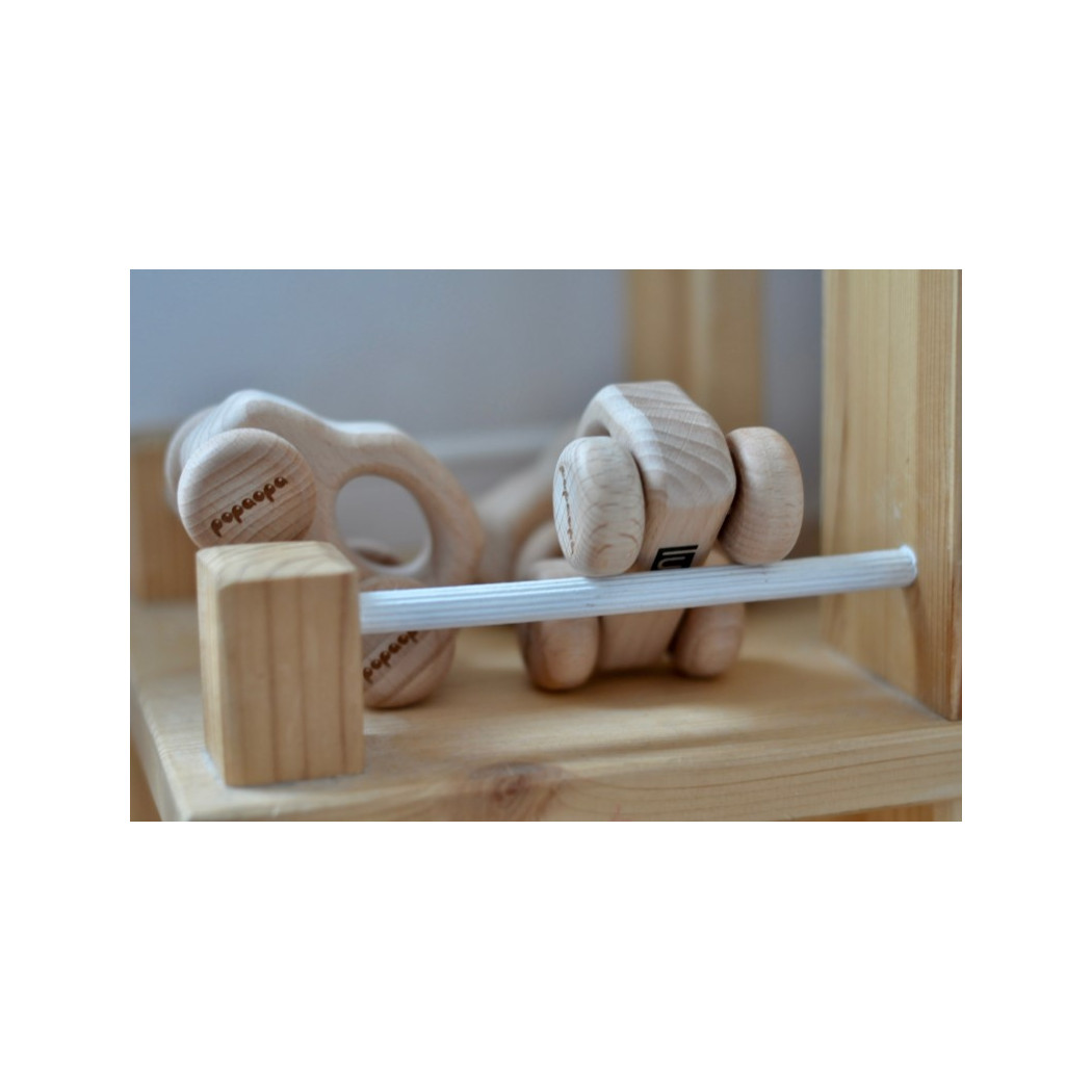 Samochodzik Drewniany Popaopa - Autko Lupo Toys