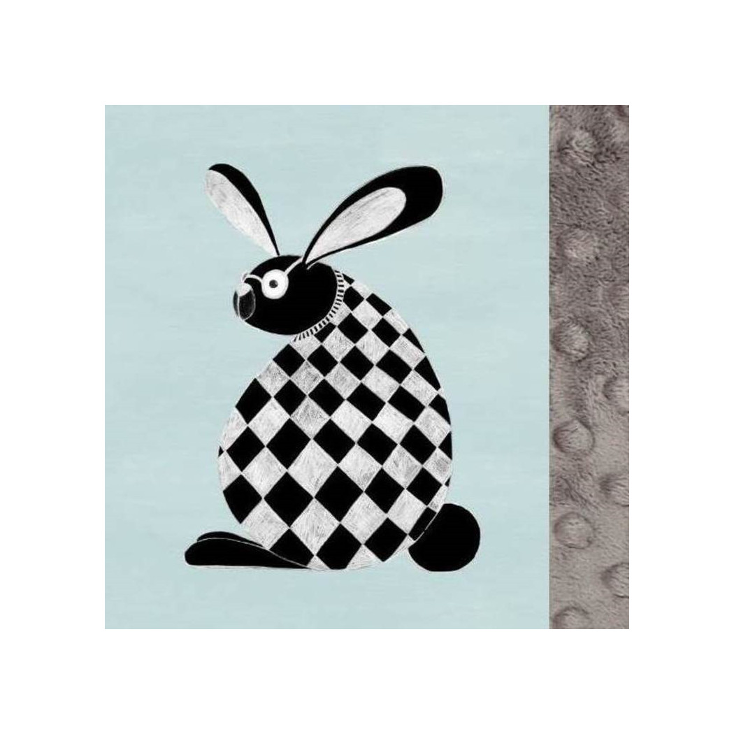 Koc/Narzuta - 140x200 cm - Follow Me - Grey - La Millou