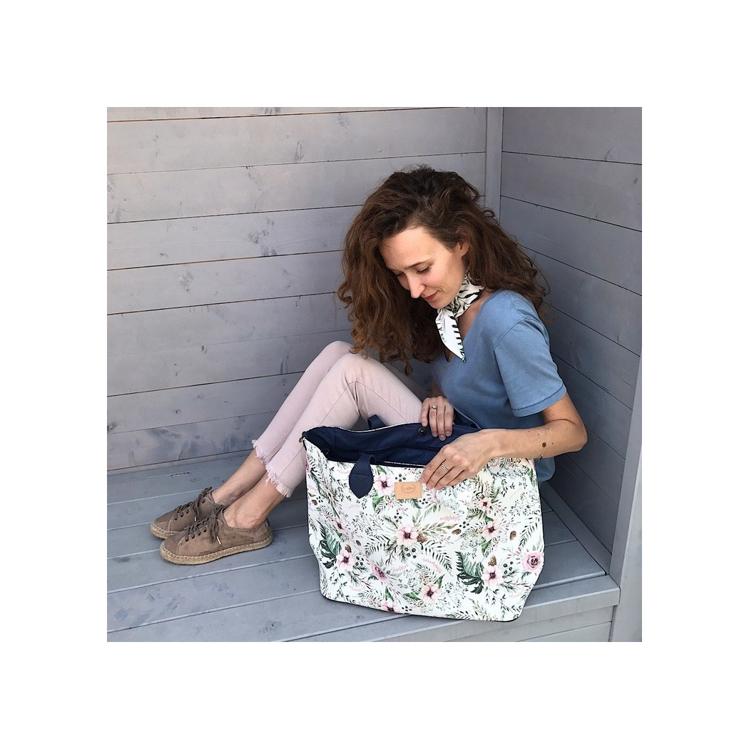 Torba Medium z Saszetką - Paradise - Premium - By Katarzyna Zielińska - La Millou Feeria