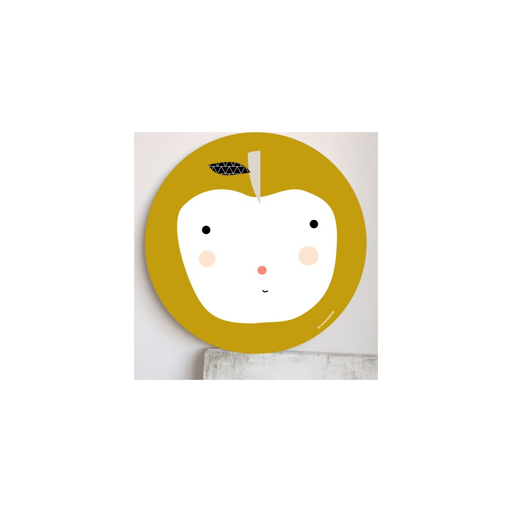 WYPRZEDAŻ Plakat MDF- Jabłuszko- Haciendo El Indio