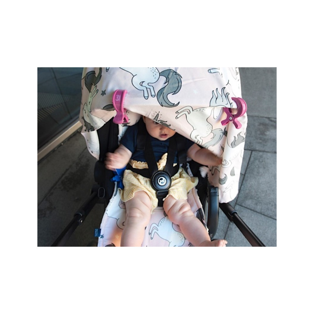 Klipsy dwupak - Mulberry - La Millou