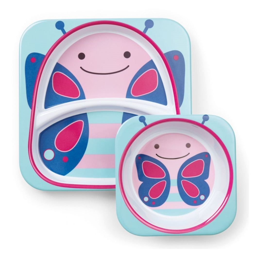 Zestaw Jedzeniowy Zoo Motyl - Skip Hop