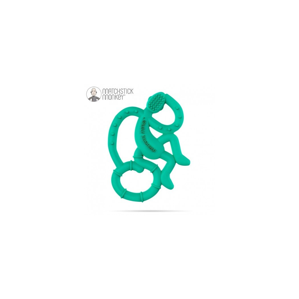 Gryzak Dentystyczny Małpka Mini - Green - Matchstick Monkey