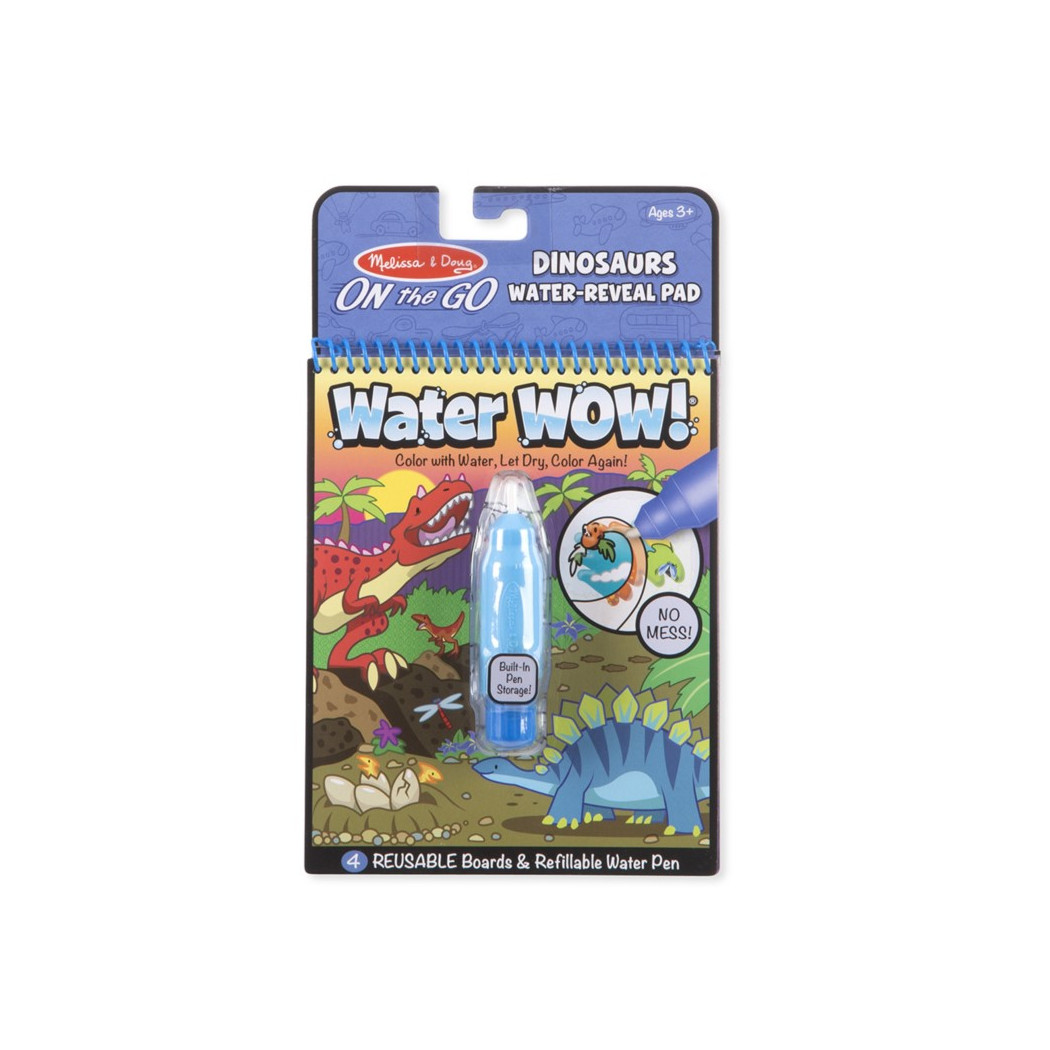 Dinozaury - Malowanie Wodą - Water Wow! - Znikające Kolory - Kolorowanka Wodna - Melissa & Doug