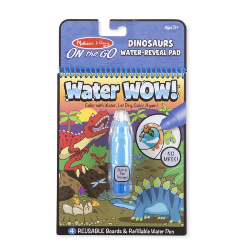 Dinozaury - Malowanie Wodą - Water Wow! - Znikające Kolory - Kolorowanka Wodna - Melissa & Doug
