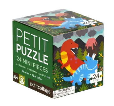 Puzzle Mini - Dinozaur - Petit Collage