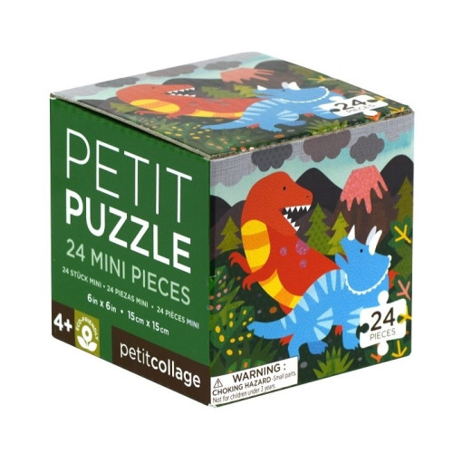 Puzzle Mini - Dinozaur - Petit Collage