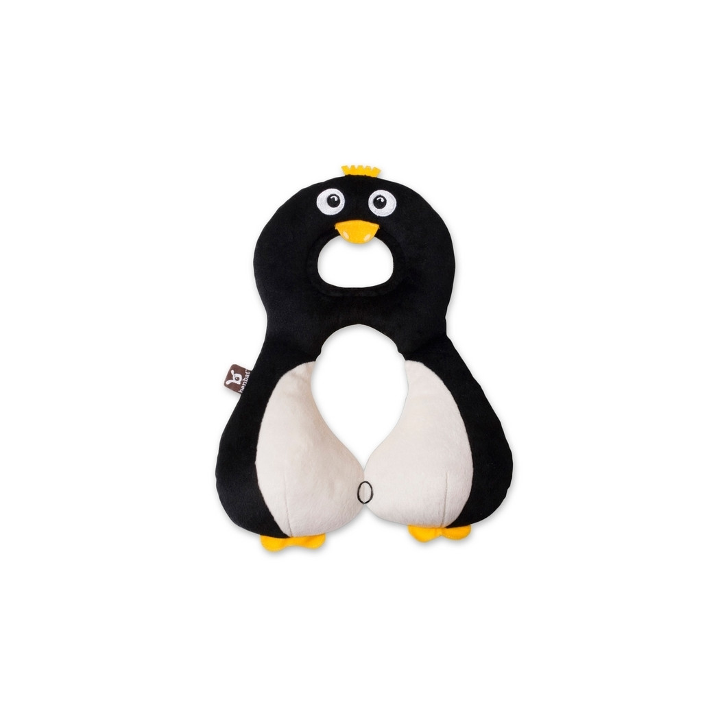 Benbat - zestaw podróżny Pingwin 1-4 lata - poduszka rogal + osłonki na pasy