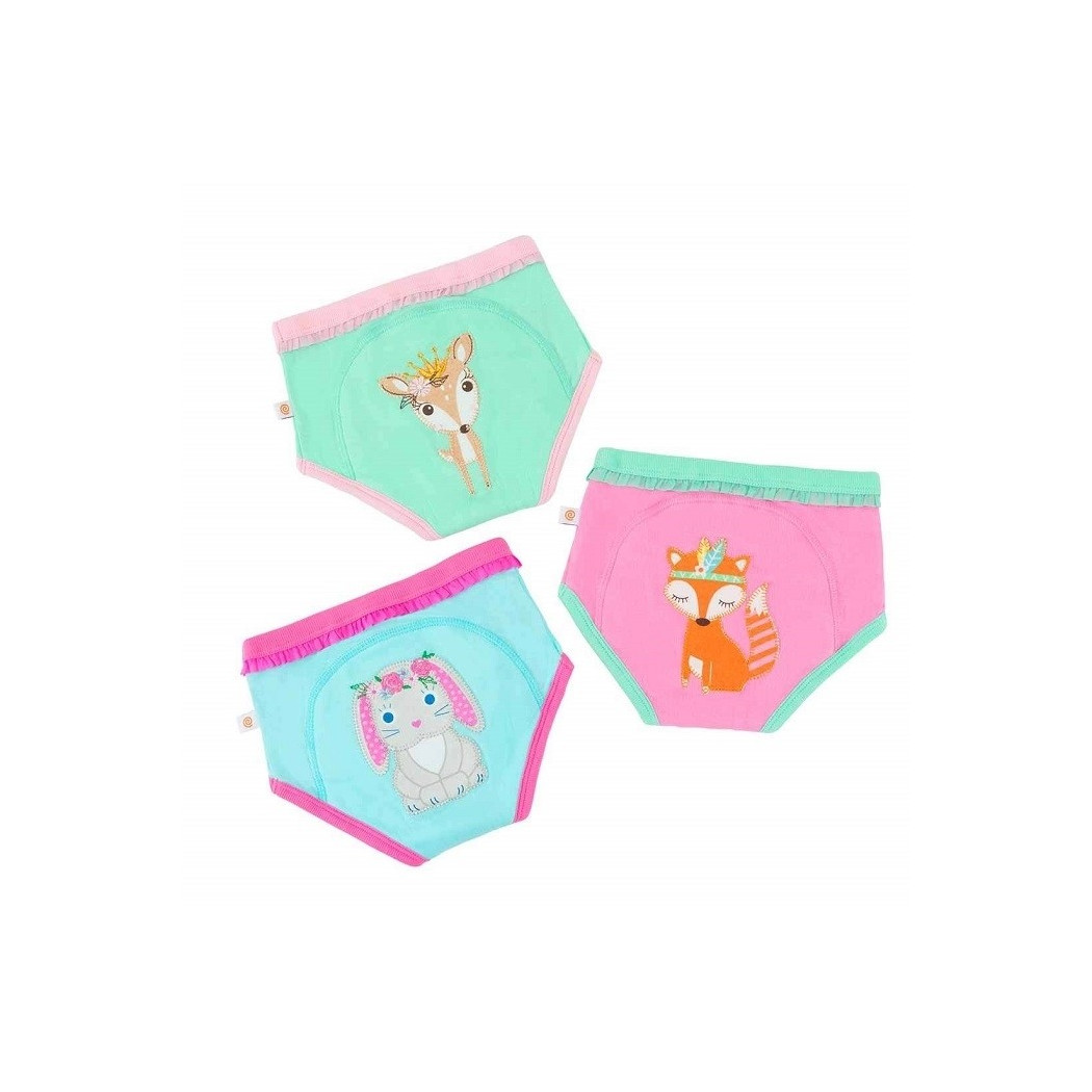 Majtki treningowe - Princess 3pack - 2-3 lata - Zoocchini