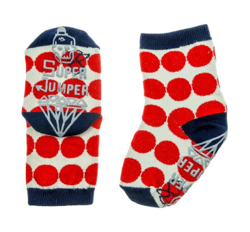 Skarpetki z ABS - Tomato - rozmiar 21-23 - Super Jumper