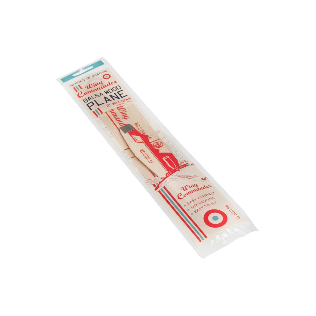 Drewniany Samolot do Złożenia - Vintage - Rex London Trade