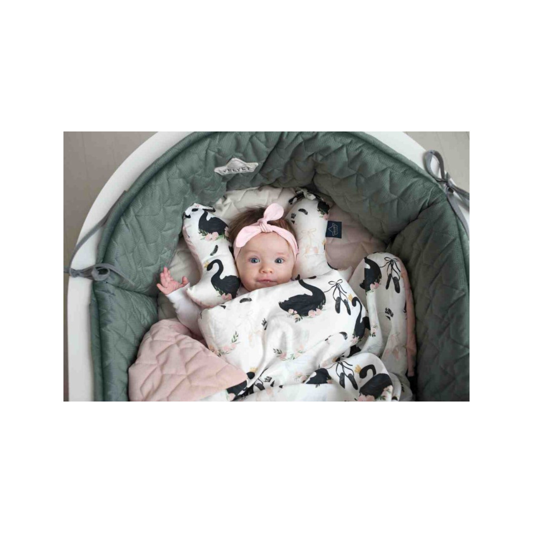 WYPRZEDAŻ Angel's Wings - Lady Peony & Rafaello - By M. Rozenek - La Millou - Velvet Collection - Poduszka Stabilizacyjna