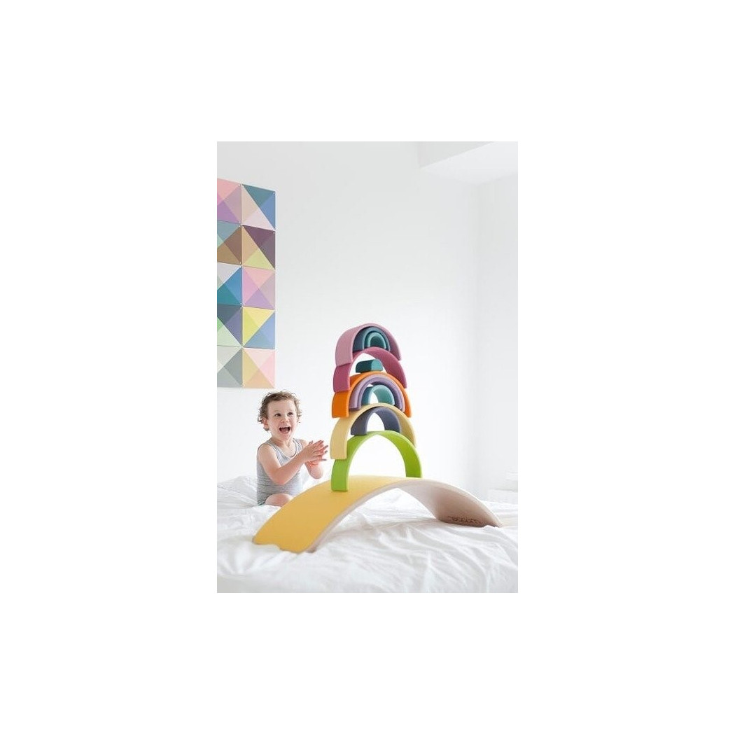 Deska Do Balansowania Starter Transparent -  Bez Filcu 70 x 27,5 cm - Wobbel