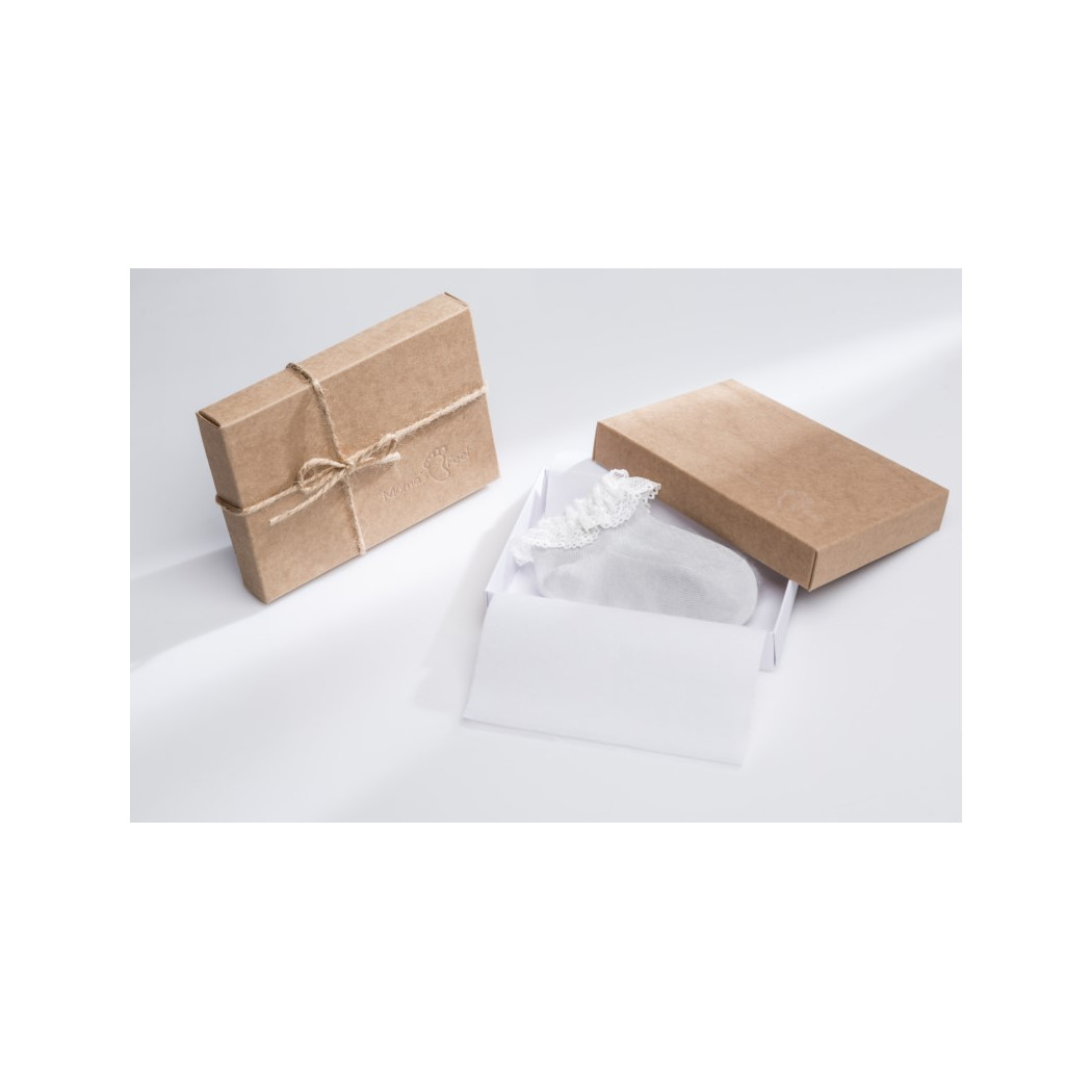 Skarpetki dziecięce 6-12 miesięcy - Strojnisie - Dostojna Szarość - Mamas Feet - Mama's Feet