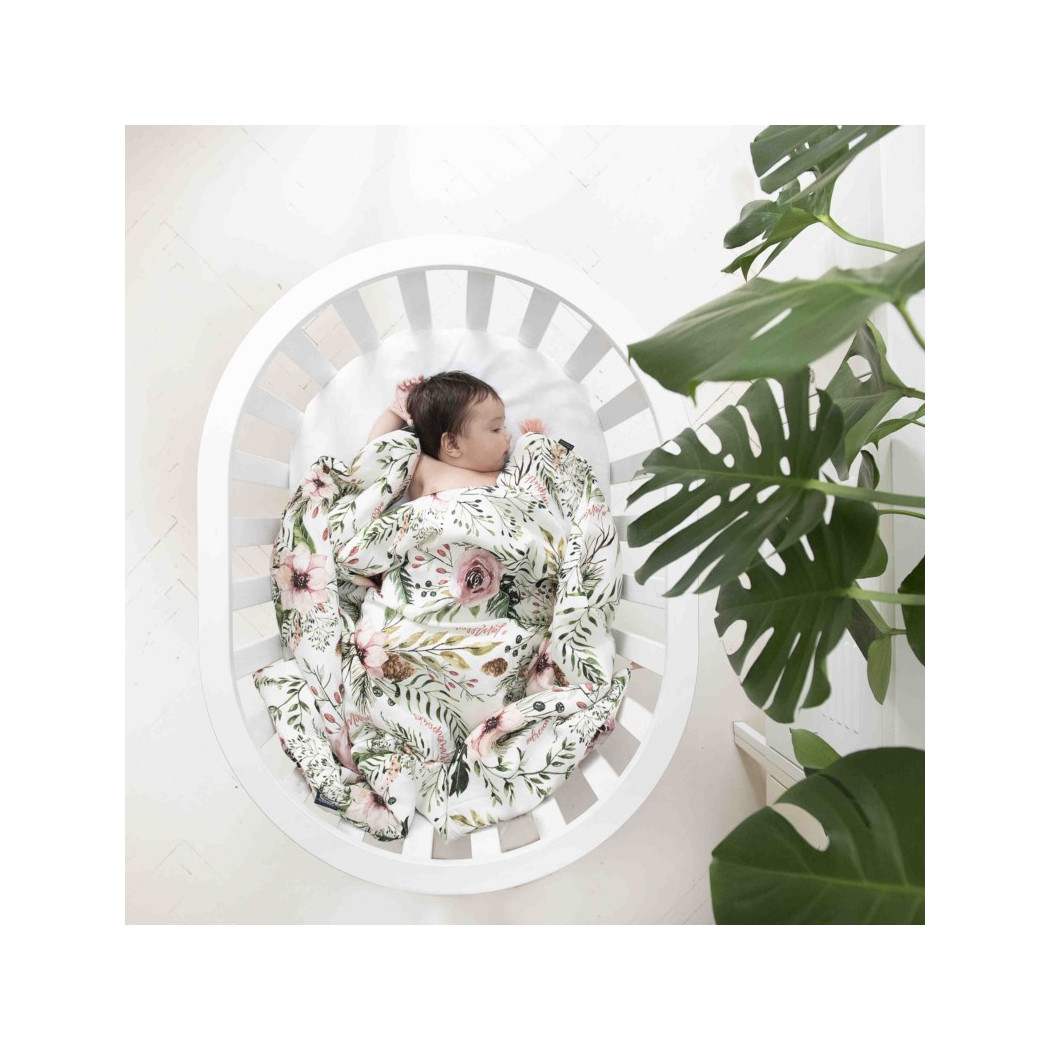 Bambusowa Kołderka - Lady Peony- Medium Size - Bamboo Bedding 80x100 By M. Rozenek - La Millou