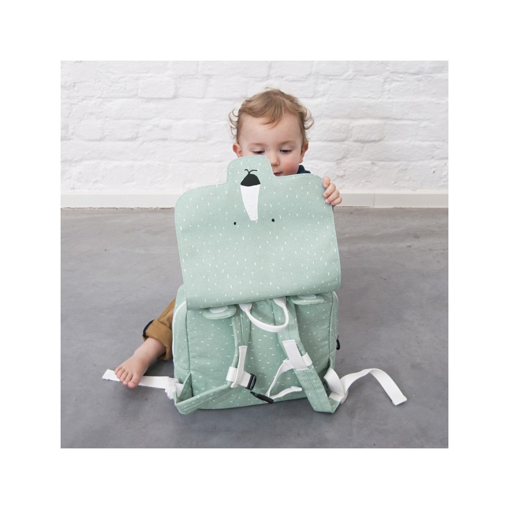Tornister - Miś Polarny - Miętowy - Mr. Polar Bear - Trixie