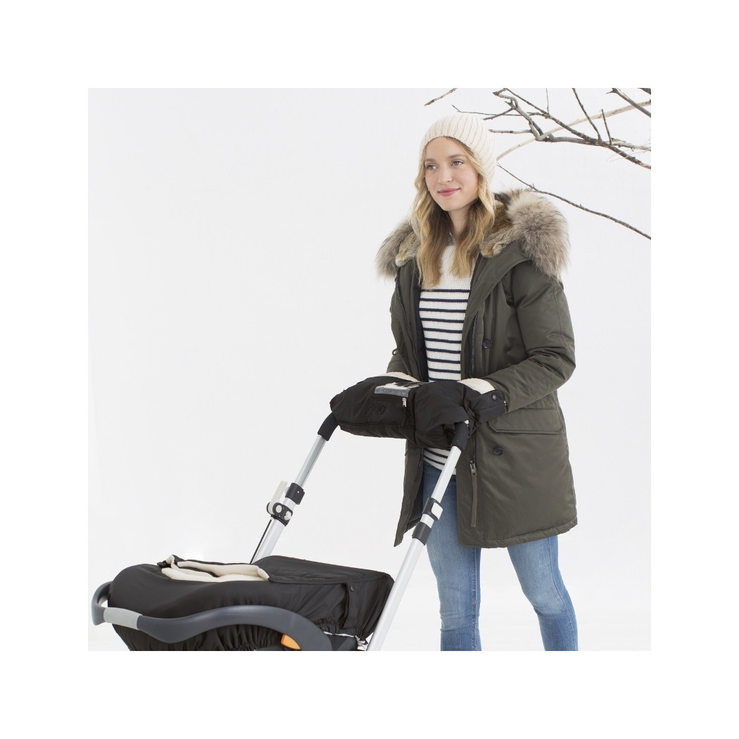 Mufka do Wózka Stroll&Go - Black/Czarna - Skip Hop