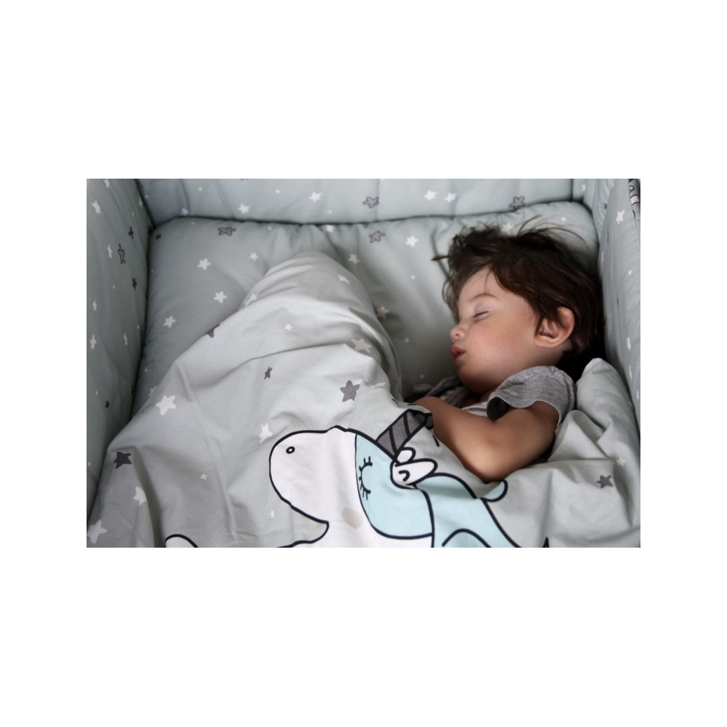 Komplet Pościeli L - Unicorn Rainbow Knight - By Maja Bohosiewicz - La Millou