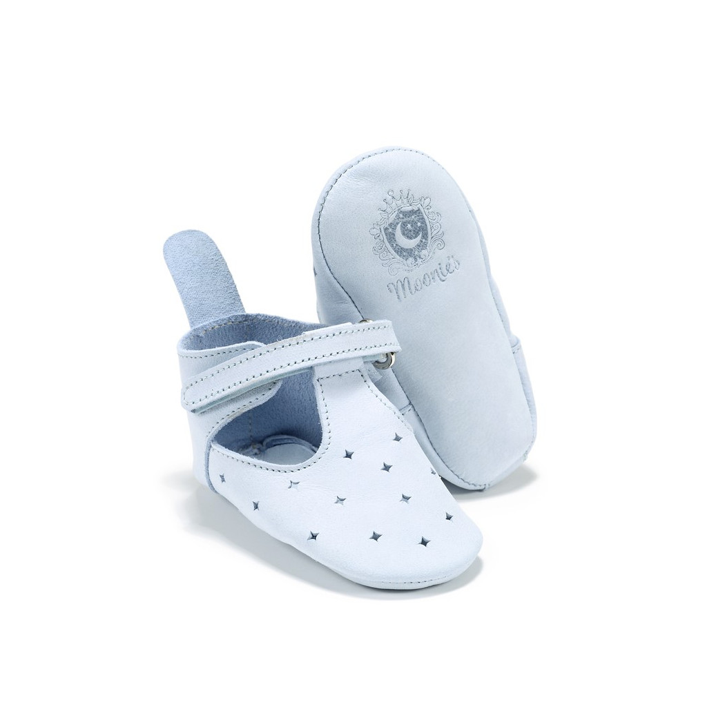 WYPRZEDAŻ Buciki - Light Moonie's - Cloudy Blue/Błękitne - rozm. M - La Millou