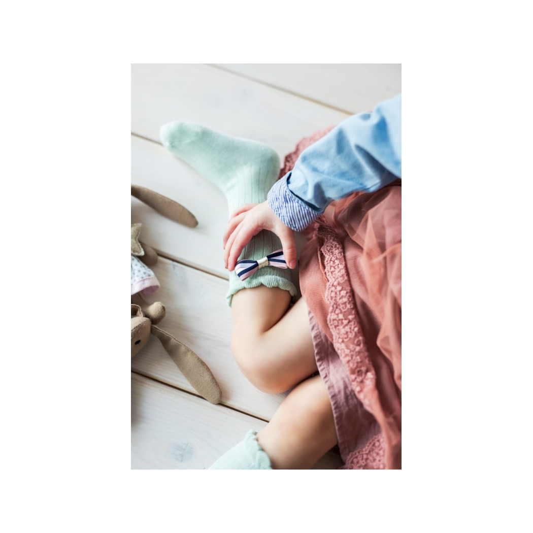 Podkolanówki 4-6 lat - Miętowa Księżniczka - Mamas Feet - Mama's Feet