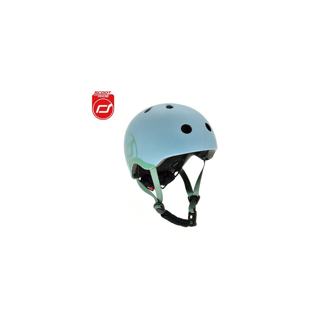 Steel - Kask Scootandride XXS-S  dla dzieci 1-5 lat - Scoot&Ride