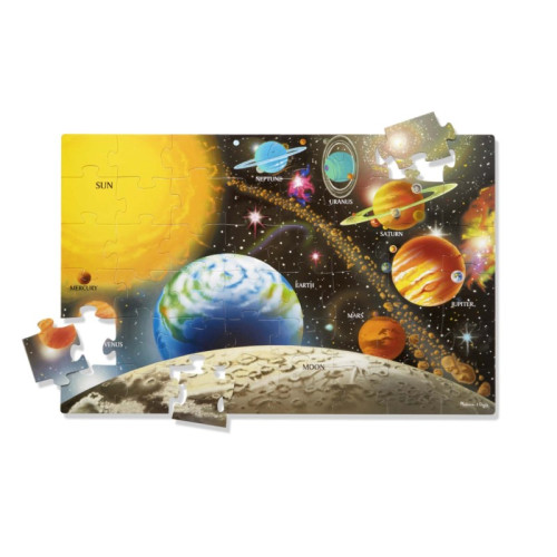 Puzzle Podłogowe Układ Słoneczny - Kosmos - 48 kawałków - Melissa & Doug
