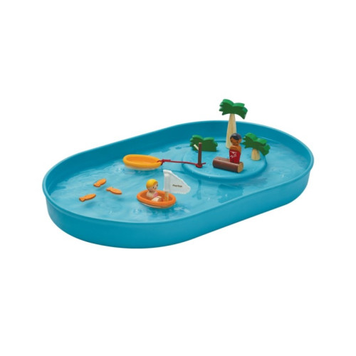 WYPRZEDAŻ Park Wodny - Wyspa na Wodzie - zabawa wodą - Plan Toys