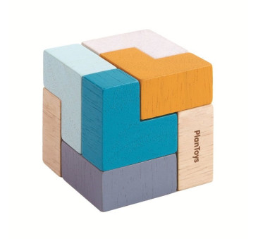 Puzzle Sześcienne - Mini Sześcian - zabawka zręcznościowa - Plan Toys